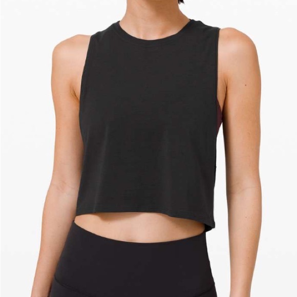 Lululemon Cut Back Crop Tank - Picture 4 of 8